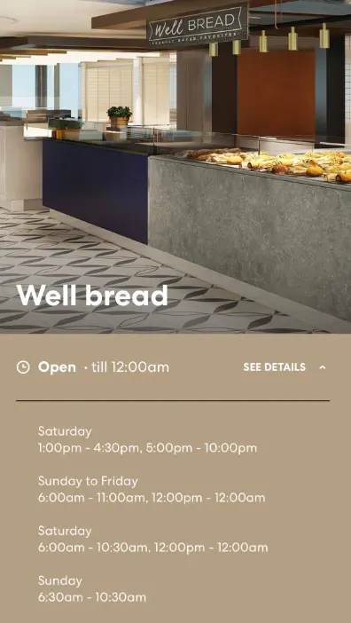 Well Bread Station Hours