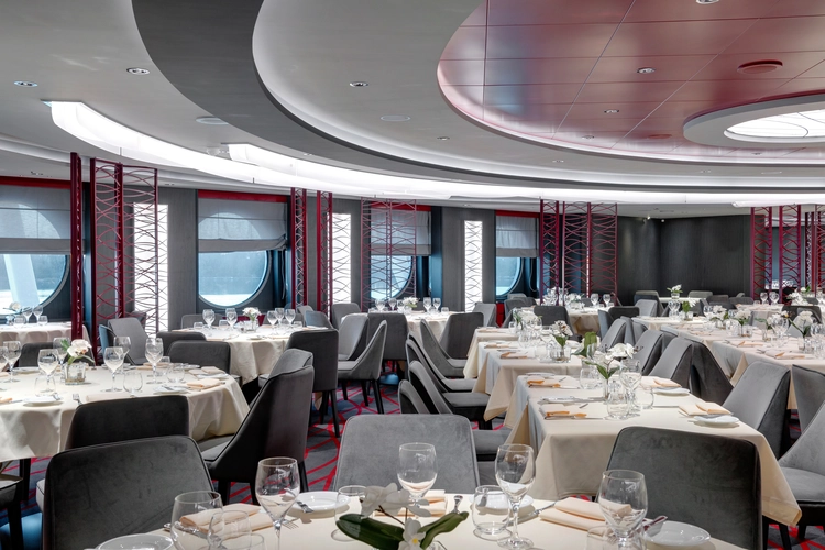 MSC Seaside Main Dining Room Menu Served Here