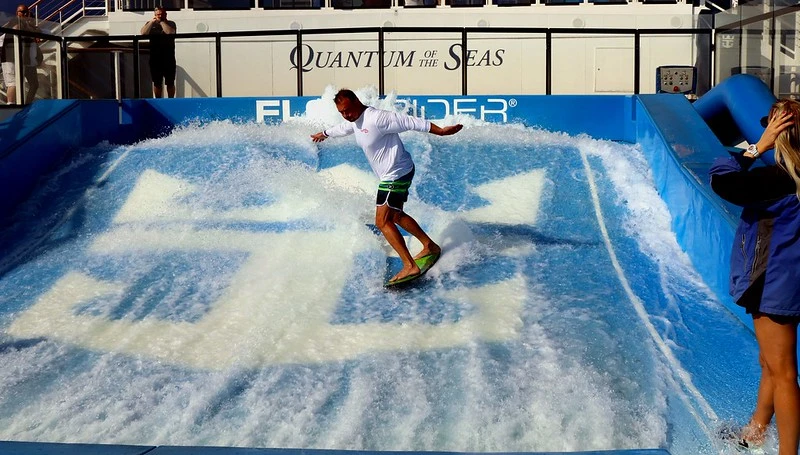 Flowrider on Quantum of the Seas