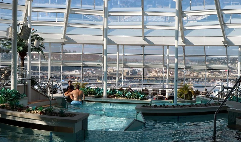 Solarium on Quantum of the Seas