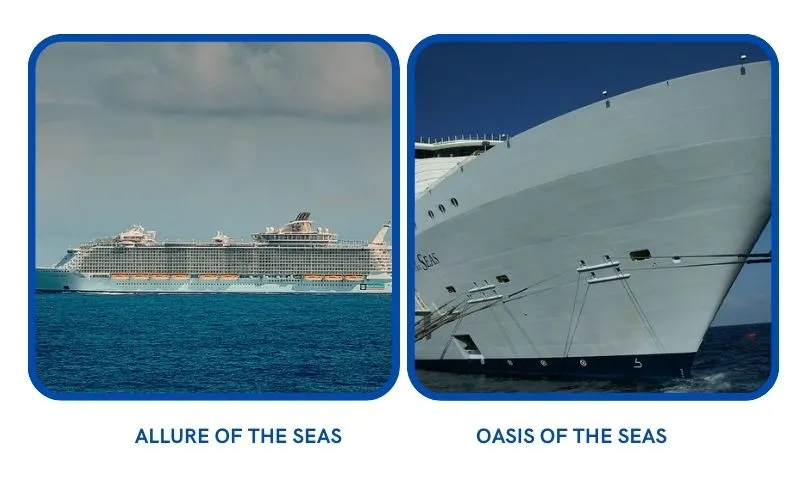 Allure of the Seas vs Oasis of the Seas Cover Image