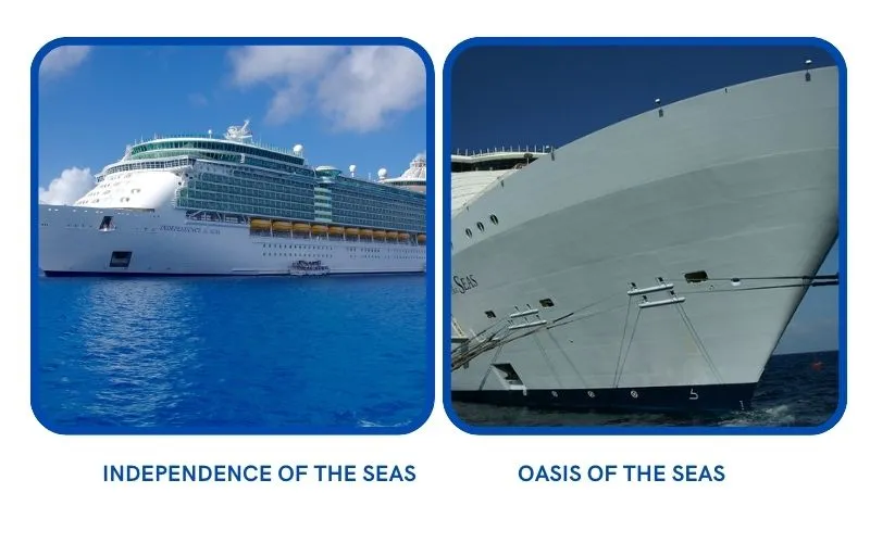 Independence of the Seas Vs Oasis of the Seas Cover Image