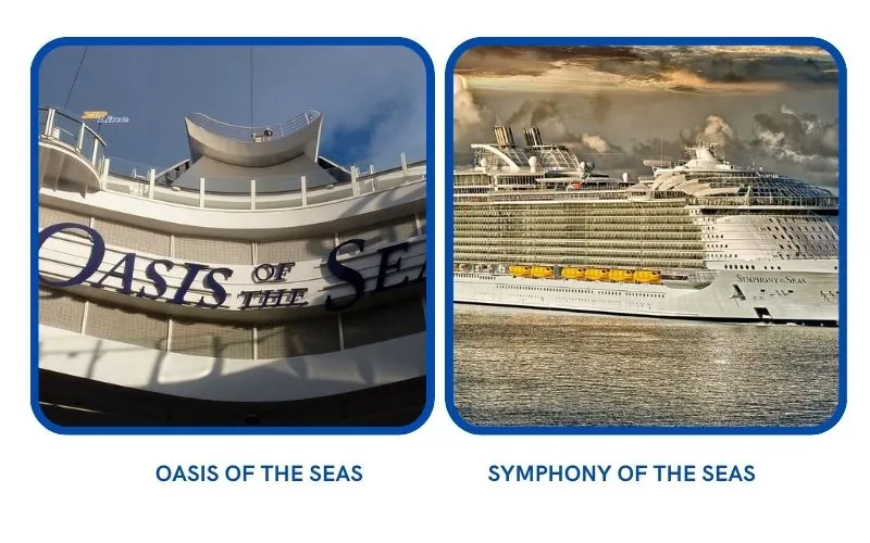 Oasis of the Seas Vs Symphony of the Seas Cover image