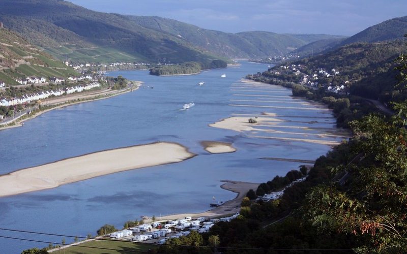Rhine river water levels for river cruises